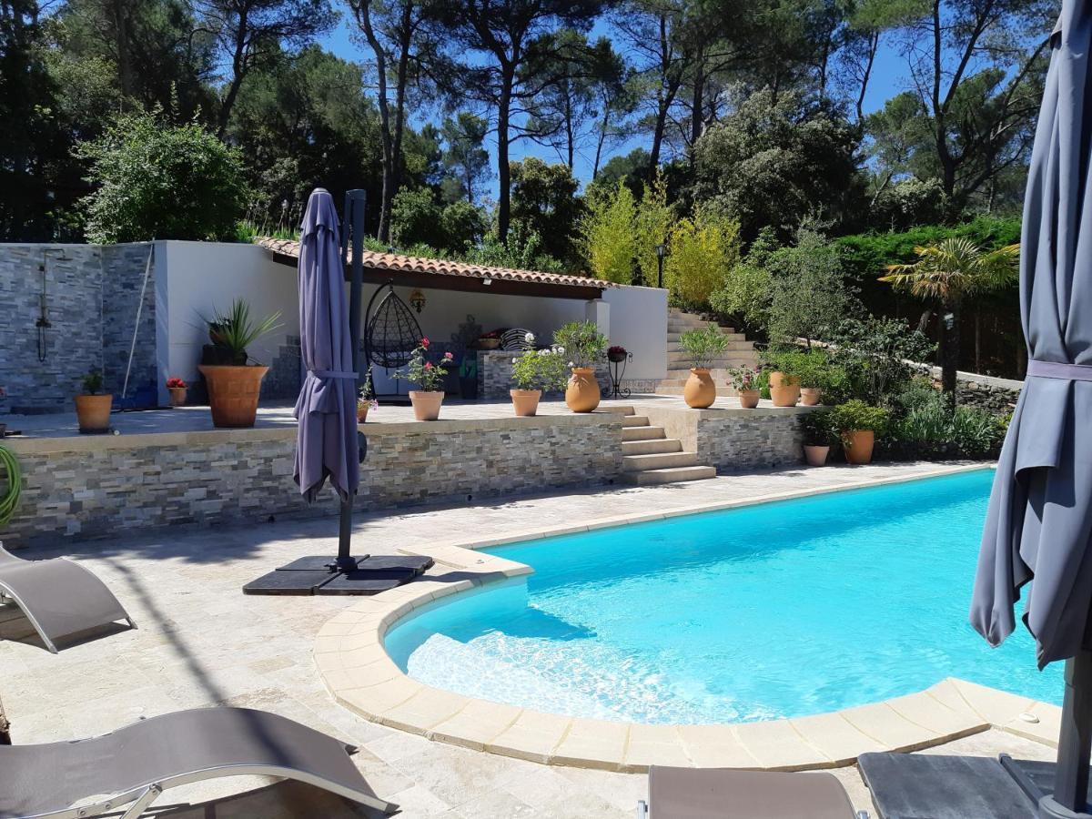 Villa La Licorne Piscine Privee, Jacuzzi, Massages, Tennis, Golf A 9Km Belcodene Exterior foto