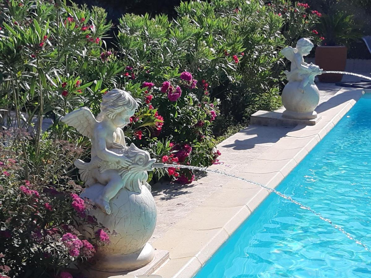 Villa La Licorne Piscine Privee, Jacuzzi, Massages, Tennis, Golf A 9Km Belcodene Exterior foto
