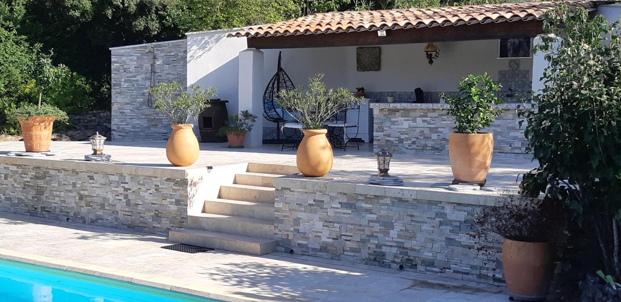 Villa La Licorne Piscine Privee, Jacuzzi, Massages, Tennis, Golf A 9Km Belcodene Exterior foto